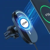 Buffer® 15w Mıknatıslı Takılabilen Hızlı Şarj Tüm Cihaz Ve Araçlara Uyumlu Araç İçi Şarj Cihazı - 3