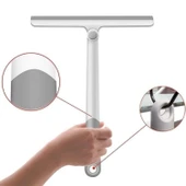 Buffer® 360 Derece Döner Başlıklı Cam Sil Çok Amaçlı Pratik Cam Ayna Fayans Silme Aparatı - 8