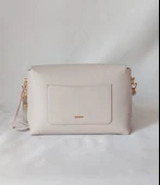 252ES458 Model Sarach Marka Bej Renk Omuz Çantası - 3