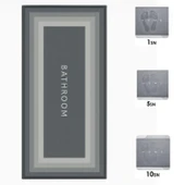 Buffer® Sihirli Süper Su Emici Kaymaz Tabanlı Uzun Paspas 40*120 Cm - 2