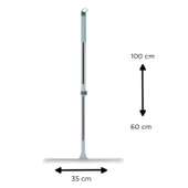 Buffer® Teleskopik Oynar Başlıklı Cam,zemin Silme Aparatı Çekçek - 5