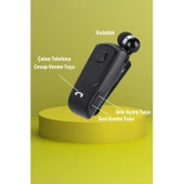 Buffer® Telefon Bağlantılı Makaralı Kulaklıklı Bluetooth Kulaklık - 8