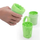 Buffer® Silikon Jel Fırçalı Kedi Köpek Pati Ayak Yıkama Temizleme Kovası (küçük) - 5