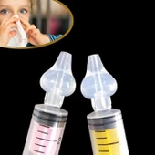 Buffer® Yeniden Kullanılabilir, Manuel Burun Temizleyici 10ml Kapasiteli Burun Açıcı Şırınga - 5