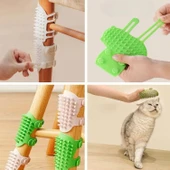 Buffer® Sandalye Ayağına Takılabilen Ayarlanabilir Silikon Kedi Kaşınma Tarağı - 4