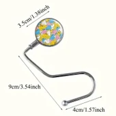 Buffer® Masaya Takılabilen Çanta Askısı Çanta Tipi Pratik Metal Çanta Kanca - 5