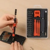 Buffer® Çok Fonksiyonlu Manyetik Uçlu 52'si 1 Arada 42 Uçlu Saatçi Tornavida Seti thumbnail 2