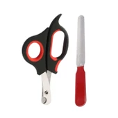 Buffer® Evcil Hayvan Tırnak Makası Ve Törpü Seti Manikür Pedikür Pati Bakım Aleti Kaymaz Sap - 15