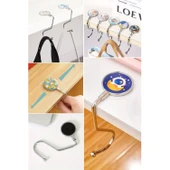 Buffer® Masaya Takılabilen Çanta Askısı Çanta Tipi Pratik Metal Çanta Kanca - 7