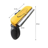 Buffer® Kedi Ve Köpekler İçin Kısa Tüylü Köpek Tarağı Tüy Toplayıcı Tarak Large - 12