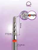 Kmiz Elmas Manikür Törpü Ucu Konik Tornado Kırmızı 0.23 118202 thumbnail 2