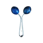 Eşarp Klipsi Top Model Düz Saks 1 Adet - 1