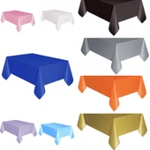 1 Adet 120x180 Cm Kullan At Masa Örtüsü Doğum Günü Partisi, Kutlama Partisi, Mevlit Yemeği - 1