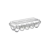 Buffer® 10 Bölmeli Kilitli Kapaklı Yumurtalık Saklama Kutusu Yu110 - 4