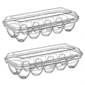 Buffer® 10 Bölmeli Kilitli Kapaklı Yumurtalık Saklama Kutusu Yu110 - 7