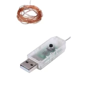 Buffer® Yılbaşı Ve Özel Konsept Dekorasyon 5 Mt Usb Bağlantılı Led Işık - 3