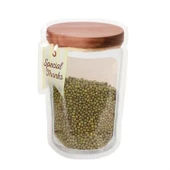 Buffer® Kavanoz Görünümlü Kilitli Poşet Çıtçıtlı Ve Pratik Torba 4 Adet - 7