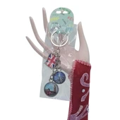 İngiltere Üçlü Epoksi Metal Çift Taraflı Damla Anahtarlık England thumbnail 2