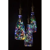 Buffer® Pilli Renkli Peri Led Işık Dekoratif Aydınlatma 5 Metre Rgb Led - 3