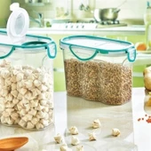 Buffer® Kilitli Kapaklı Contalı Hava,su Sıvı Geçirmez 1,2 Litre Erzak Saklama Kabı-sa580 - 2