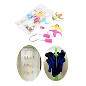 Buffer® Dolap İçi Düzenleyici Askı Elbise Giysi Organizer Sihirli Askılık - 6