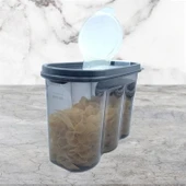 Buffer® 2 Kapaklı Ölçekli Erzak Saklama Kabı - 1,2 Litre - Sa930 - 2