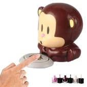 Buffer® Maymun Figürlü Hava Üfleyen Pratik Kolay Hızlı Oje Kurutucu - 6