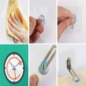 Buffer® Deprem İçin Ultra Dayanıklı Çivisiz Duvarı Delmeden Ayarlanabilir Eşya Sabitleyici Aparat thumbnail 4