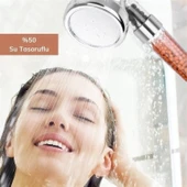 Buffer® %50 Su Tasarruflu Ve Arıtmalı Doğal Taşlı Banyo El Duş Başlığı - 6