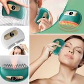 Buffer® 1 Adet Akıllı Elektrik Akımlı Ems Titreşimli Masaj Tarağı Kademeli Yüz Masaj Aleti Aparatı - 1