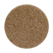 Yapışkanlı Yuvarlak Keçe Masa Sandalye Parke Zemin Ayak Koruyucu Kaydırmaz Keçesi 28 mm (28'Lİ PAKET) thumbnail 5