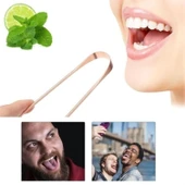 Buffer® Bakır Oil Pulling Yağ Çekme Dil Plak Temizleme Aleti Dil Fırçası Sıyırıcı Dil Kaşığı - 6