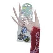 İskoçya Üçlü Epoksi Metal Çift Taraflı Damla Anahtarlık Scotland thumbnail 2