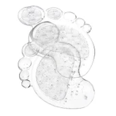 Buffer® Ayakkabı İçi Ayak Kaydırmaz Dolgulu Rahat Silikon Pedi Tabanlığı - 2