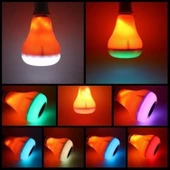 Buffer® Kumandalı Bluetooth Hoparlör Ampul Ld-37 - 3