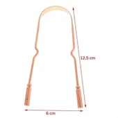 Buffer® Bakır Oil Pulling Yağ Çekme Dil Plak Temizleme Aleti Dil Fırçası Sıyırıcı Dil Kaşığı - 15