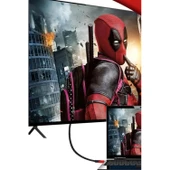 Buffer® Hdmı Kablosu Hdtv Bilgisayar Uydu Görüntü Ses Full Hd Sargılı Görüntü Aktarma Kablosu thumbnail 3