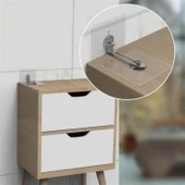 Buffer® Deprem İçin Ultra Dayanıklı Çivisiz Duvarı Delmeden Ayarlanabilir Eşya Sabitleyici Aparat thumbnail 1