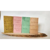 Doğal Üretim Sabunu Karışık (kükürt-kantaron-yosun-salyangoz) 8'li Set - 1