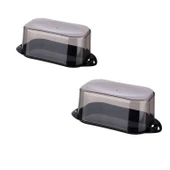 Buffer® Kilitli Plastik Kapaklı Kahvaltılık Tereyağlık Peynirlik Erzak Saklama Kabı Ap-9428 - 6