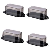 Buffer® Kilitli Plastik Kapaklı Kahvaltılık Tereyağlık Peynirlik Erzak Saklama Kabı Ap-9428 - 7