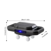 Buffer®4 Başlıklı Masaj Tabancası – 12w Derin Doku & Kas Ağrısı Giderici, 20 Seviye & 6 Mod - Siyah thumbnail 4