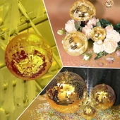 Buffer®1 Metre Uzunluğunda Gold Renk Aynalı Mozaik Taşlı Dekor Bandı 4 Cm X 1 Mt - 3