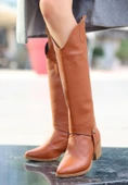 Milla Taba Cilt Tak Çıkar Topuklu Bot Ve Kadın Çizme thumbnail 1