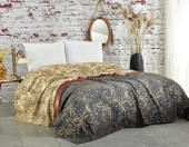Komfort Home Çift Kişilik Ranforce %100 Pamuklu Pike 200x230 CM - 1