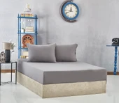 Komfort Home Tek Kişilik Penye Lastikli Çarşaf Seti 120x200 CM - 1
