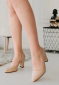 Giort Nude Cilt Kadın Topuklu Ayakkabı - 2
