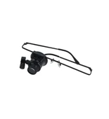Gözlük Tipi Işıklı Monoküler Büyüteç 20X16Mm Optik Lens 9892A - 1