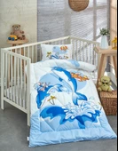 Komfort Home Ranforce Bebek Yorgan Seti %100 Pamuk / V1 - 1