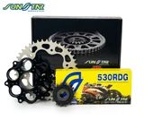 ZİNCİR DİŞLİ SETİ DUCATI MULTISTRADA PIKES PEAK (1260 cc)  (2018-2021) / DUCATI / MULTISTRADA PIKES PEAK / 1260cc / ZİNCİR: SUNSTAR 530RDG (Çelik)-114 / ÖN DİŞLİ: JT (15T)  / ARKA DİŞLİ: SUNSTAR (40T) - 1